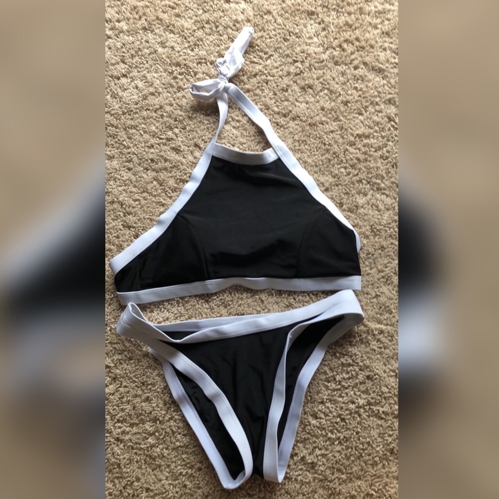 High neck Bikini. Worn once. Size medium.